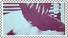 Stamp displaying self-titled album cover by The Smiths